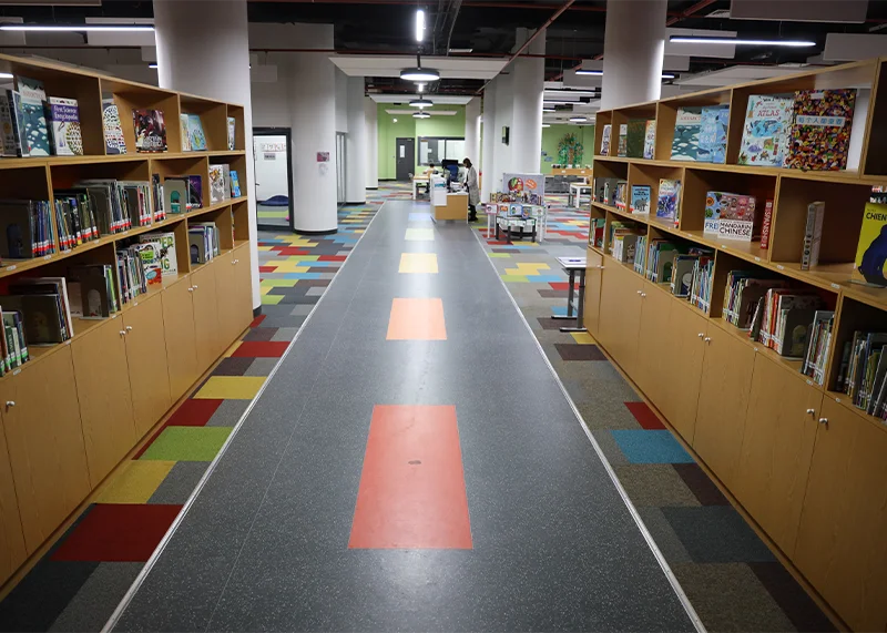 Best American School in Kuwait - Library